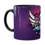 Caneca Pop Music Preta