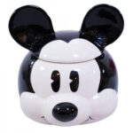 Caneca 3D Mickey Rosto de Porcelana