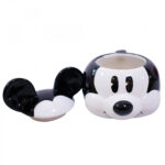 Caneca 3D Mickey Rosto de Porcelana