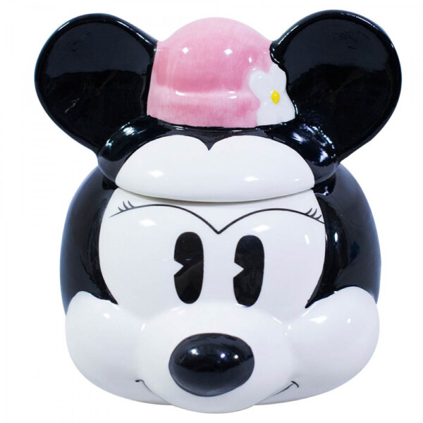 Caneca 3D Minnie Rosto de Porcelana