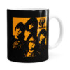 Caneca Ramones Banda Arte Yellow Branca
