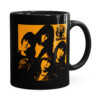 Caneca Ramones Banda Arte Yellow Preta