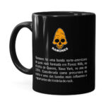 Caneca Ramones Banda Arte Yellow Preta