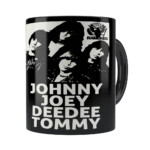 Caneca Ramones Banda Preta