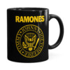 Caneca Ramones Logo President Preta