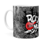 Caneca Rock Music Branca