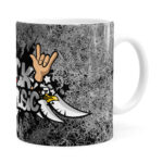 Caneca Rock Music Branca