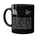 Caneca Somos Tão Jovens Renato Russo Preta
