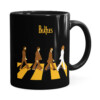 Caneca The Beatles Abbey Road Black Preta