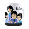 Caneca The Beatles Cartoon Branca