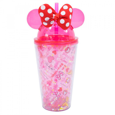 Copo Minnie Com Laço Orelhas 450ml