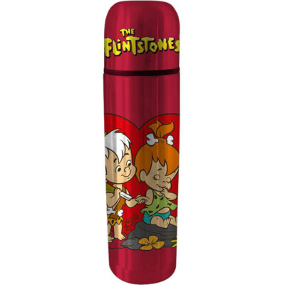 Garrafa Térmica Flintstones Bambam E Peebles
