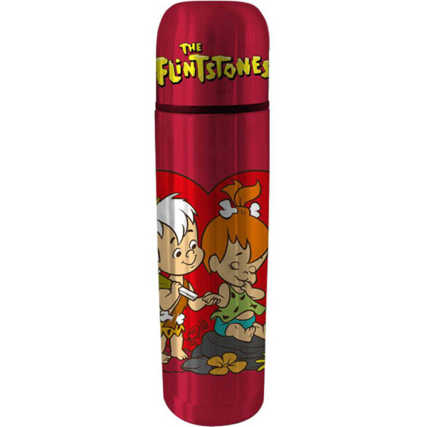 Garrafa Térmica Flintstones Bambam E Peebles