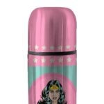 Garrafa Térmica Mulher Maravilha Rosa 500ml