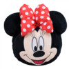 Mochila Minnie Bolsa Pelúcia Rosto