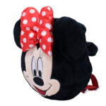Mochila Minnie Bolsa Pelúcia Rosto