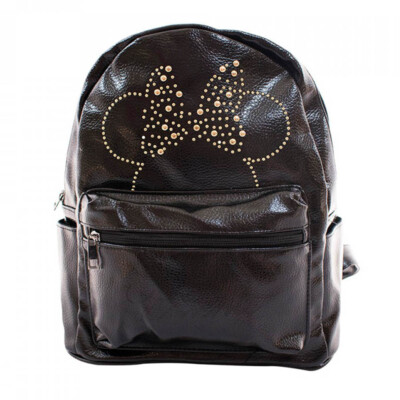 Mochila Minnie Couro E Spike