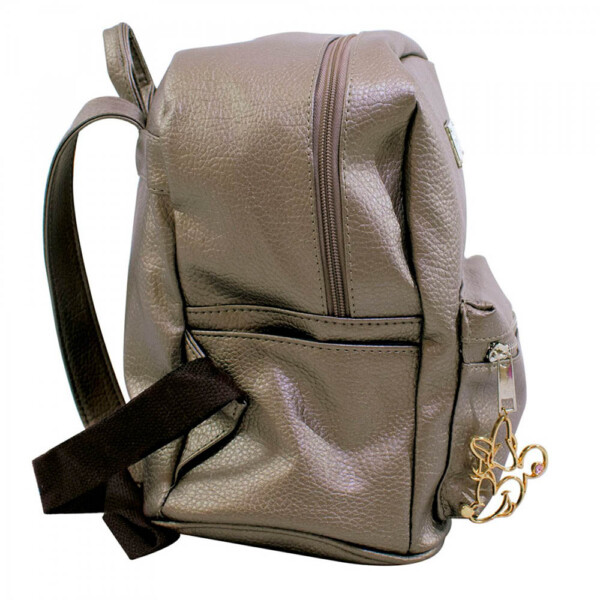 Mochila Minnie 1928 Prata Escuro