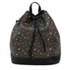 Mochila Minnie Preta Floral
