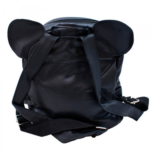 Mochila Minnie Preta Laço