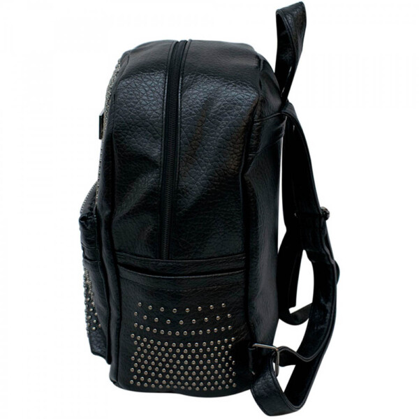 Mochila Minnie Preta Rebites