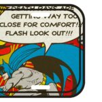 Placa Decorativa Batman E Superman Bam 30×15
