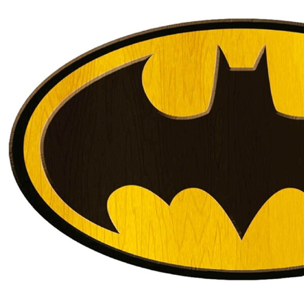Placa Decorativa Batman Logo Big 40x30cm