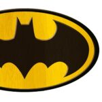 Placa Decorativa Batman Logo Big 40x30cm