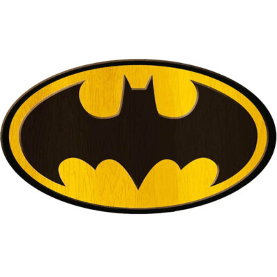 Placa Decorativa Batman Logo Big 40x30cm