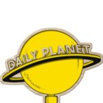 Placa Decorativa Daily Planet Madeira 40x30cm