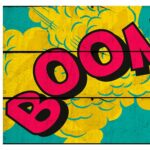 Placa Decorativa Dc Comics Big Boom Madeira