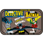 Placa Decorativa Meet The Batgirl 30x15cm