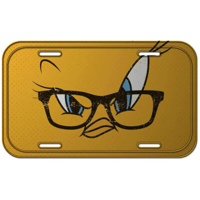 Placa Decorativa Piu Piu Big Face 30x15cm