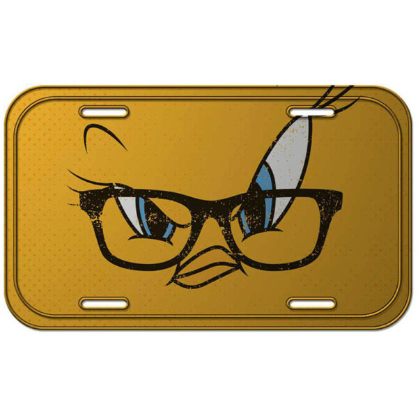 Placa Decorativa Piu Piu Big Face 30x15cm