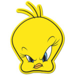 Placa Decorativa Piu Piu Big Head 40x30cm