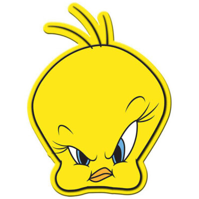Placa Decorativa Piu Piu Big Head 40x30cm