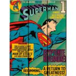 Placa Superman Flying Madeira 50×36cm