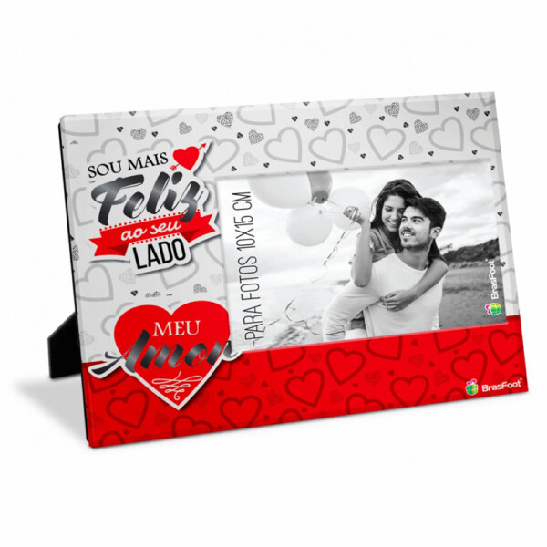 Porta Retrato Amor Sou Mais Feliz 10×15