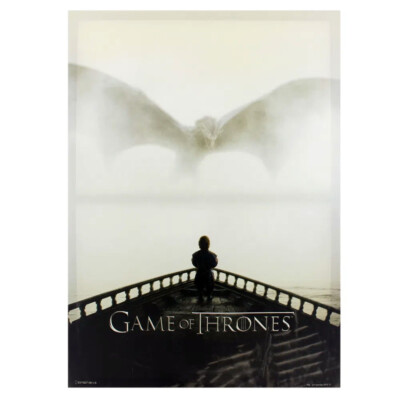 Quadro Game Of Thrones Dragon E Tyrion