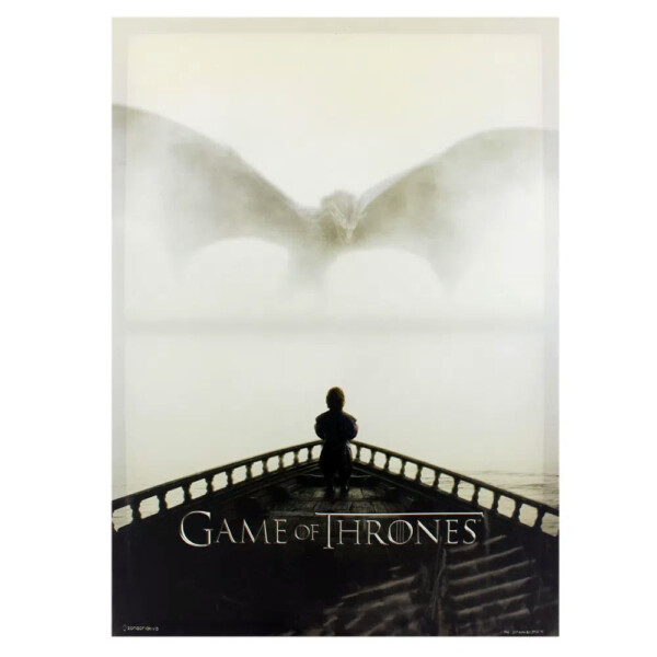 Quadro Game Of Thrones Dragon E Tyrion