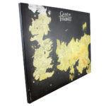 Quadro Game Of Thrones Mapa De Westeros E Essos