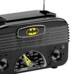 Rádio Am Fm Batman Logo Preto