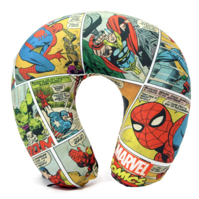 Almofada De Pescoço Homem Aranha Hq 12x33cm