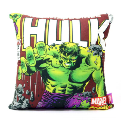 Almofada Hulk Em Ação 40x40cm