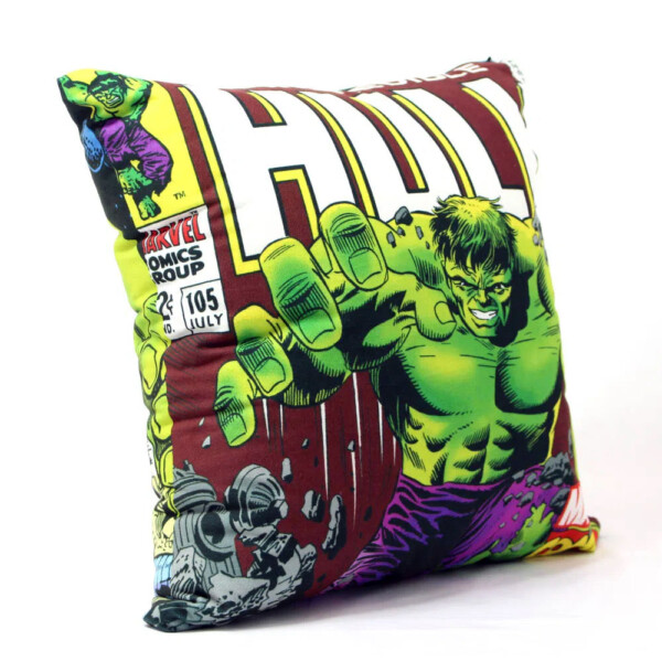Almofada Hulk Em Ação 40x40cm
