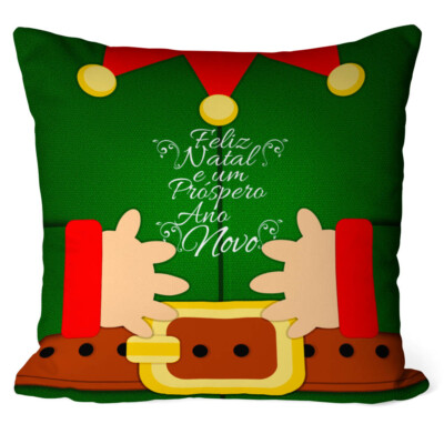 Almofada Natal Elfo Duende Do Noel