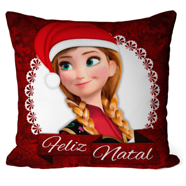 Almofada Natal Frozen Anna V01
