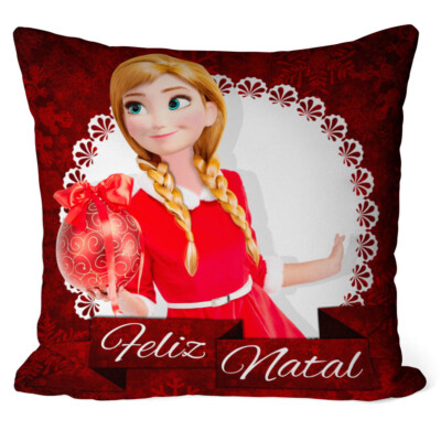 Almofada Natal Frozen Anna V04