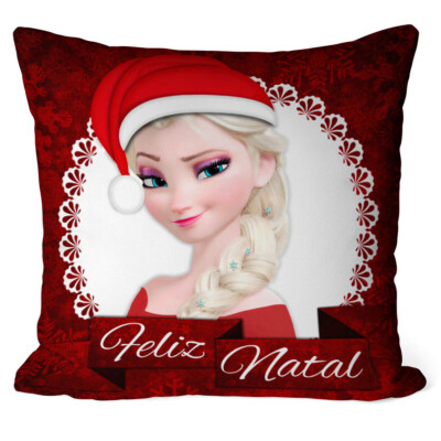 Almofada Natal Frozen Elsa V01