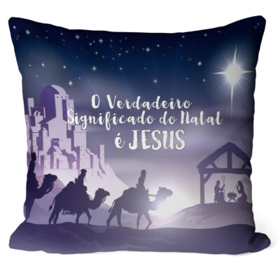 Almofada Natal Nascimento De Jesus V03